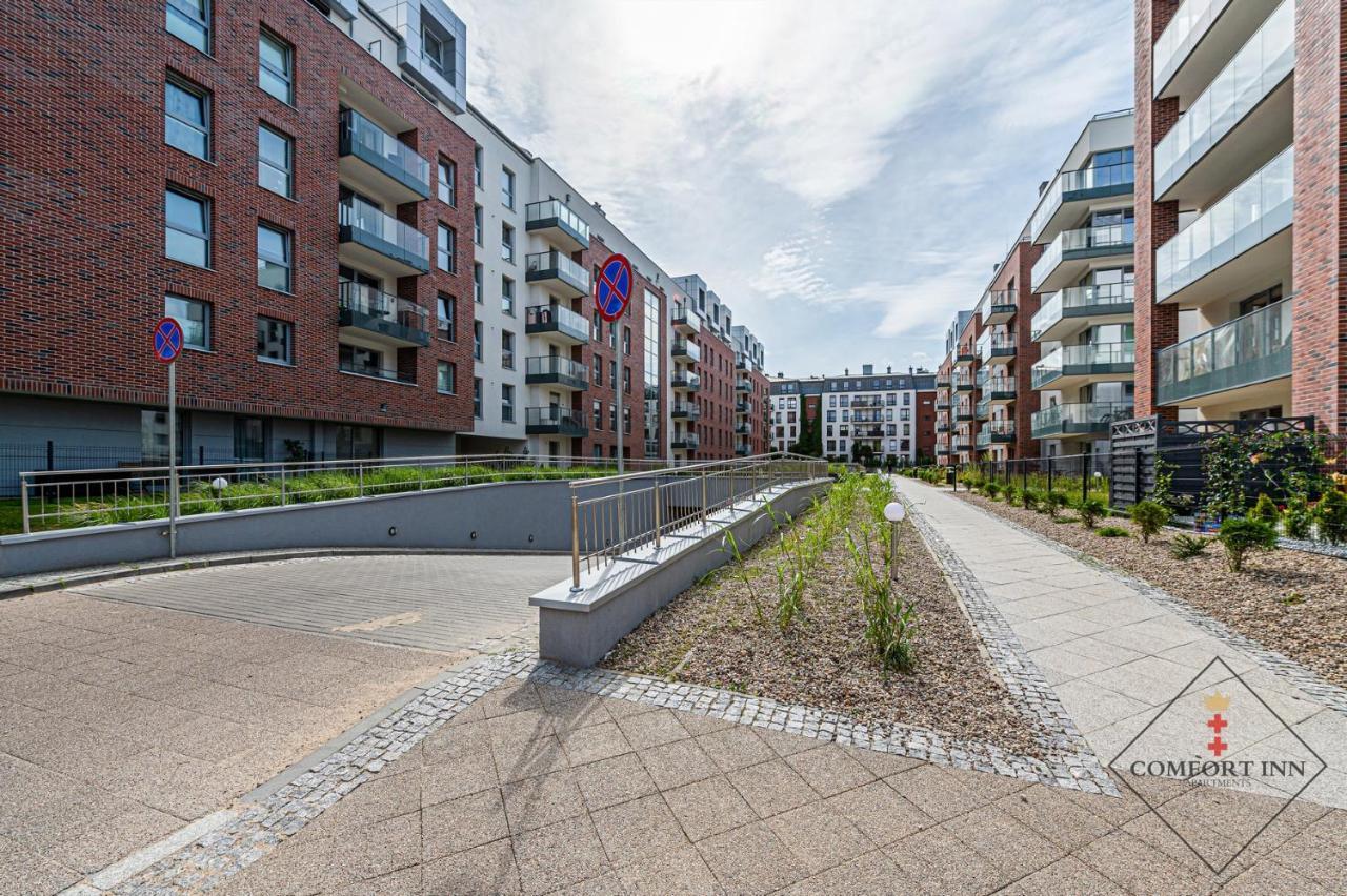 Comfort Inn Apartments - Gdansk,Angielska Grobla Exterior foto
